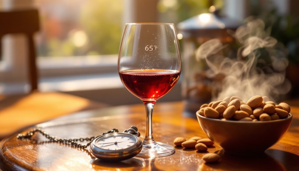 optimal wine serving schedule